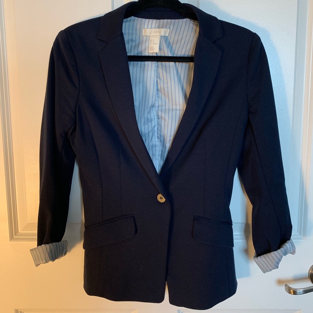 Navy blazer